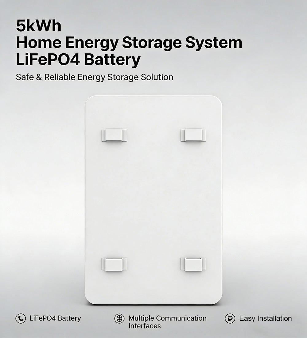 5kWh solar home battery system